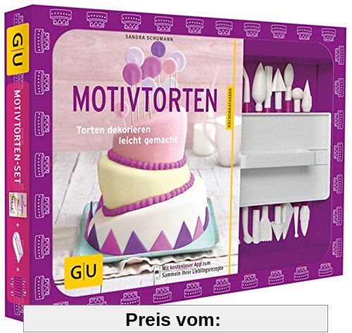 Motivtorten-Set: Torten dekorieren leicht gemacht (GU Buch plus)